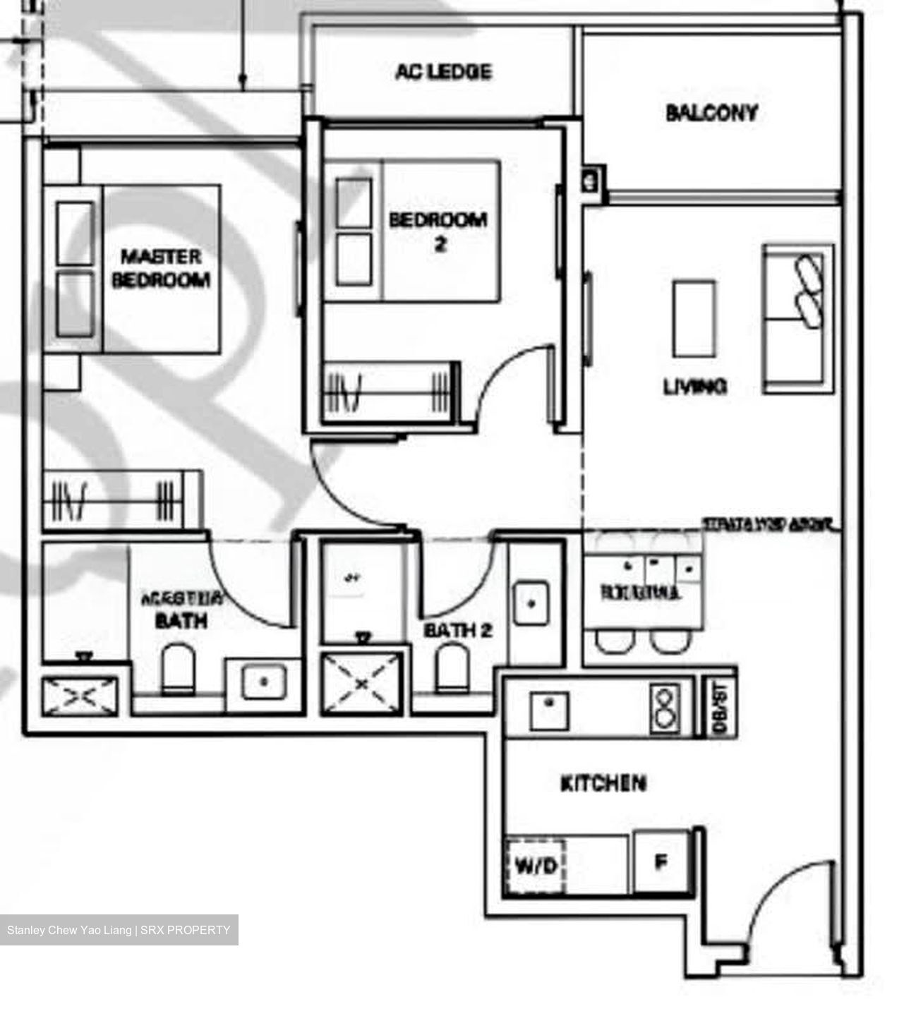 The Watergardens At Canberra (D27), Apartment #582378801